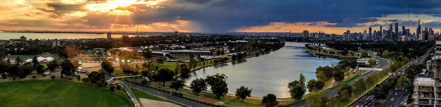 Melbourne Albert Park Lake