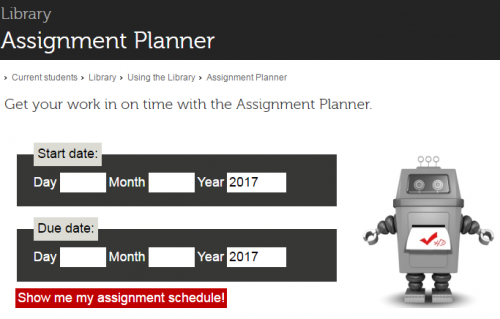 assignment planner